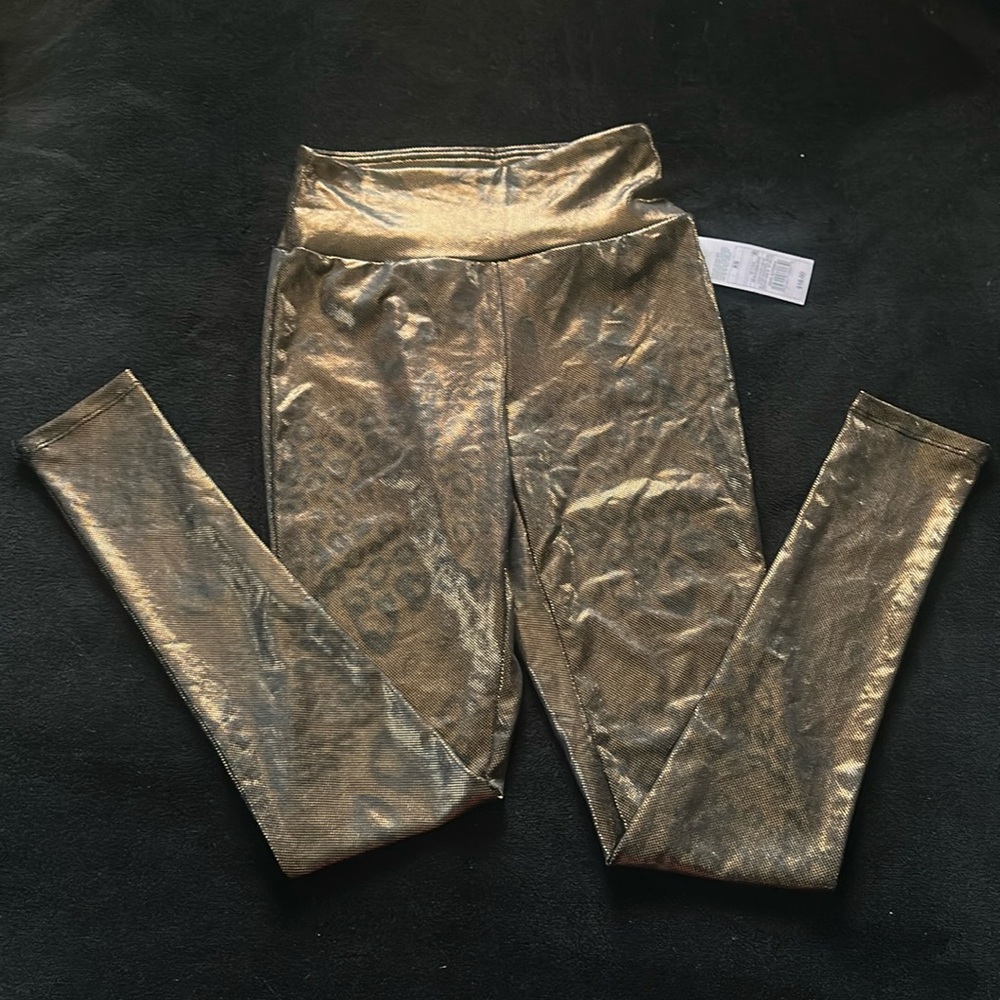 Sold Golden leopard xs legging